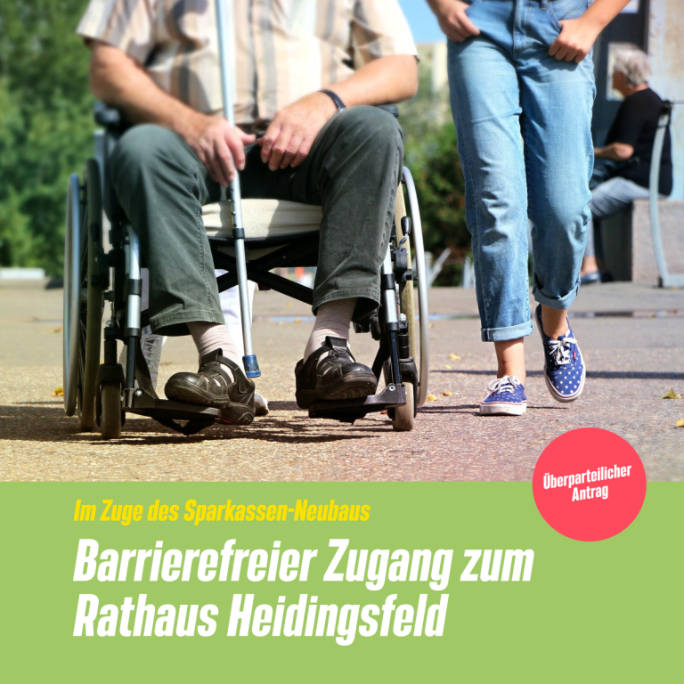 Barrierefreiheit im Rathaus Heidingsfeld durch Verbindung zum Nachbargebäude