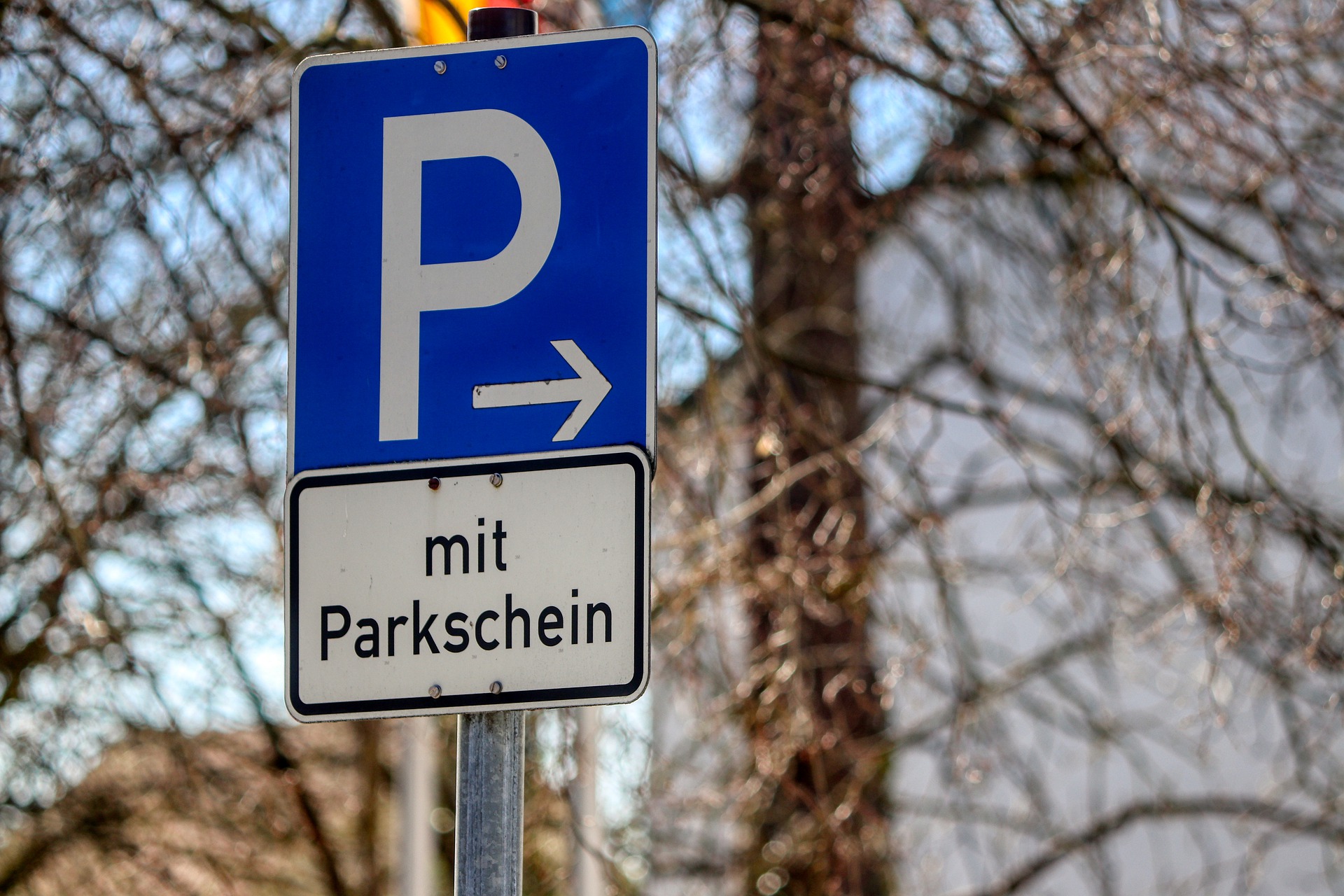 Parken mit Parkschein