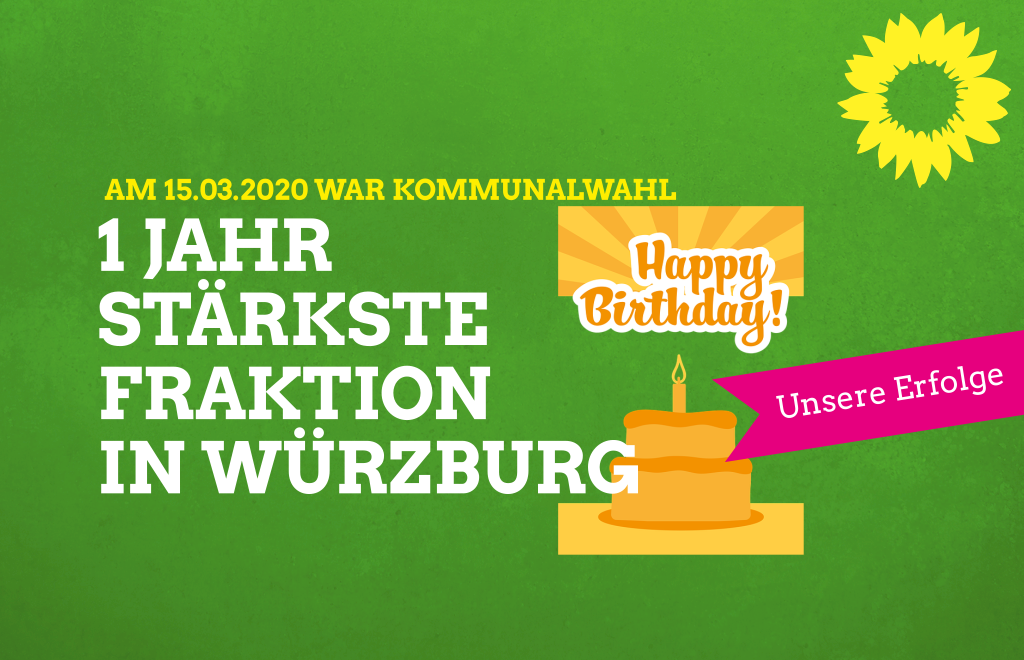 Ein Jahr stärkste Fraktion in Würzburg