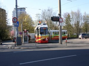 Straba-Haltestelle Königsberger Straße