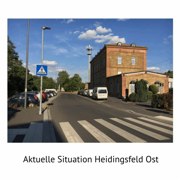 Omnibushaltestellen „Heidingsfeld Ost“