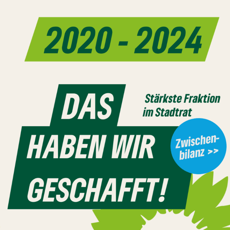 4 Jahre Stärkste Fraktion im Stadtrat Würzburg