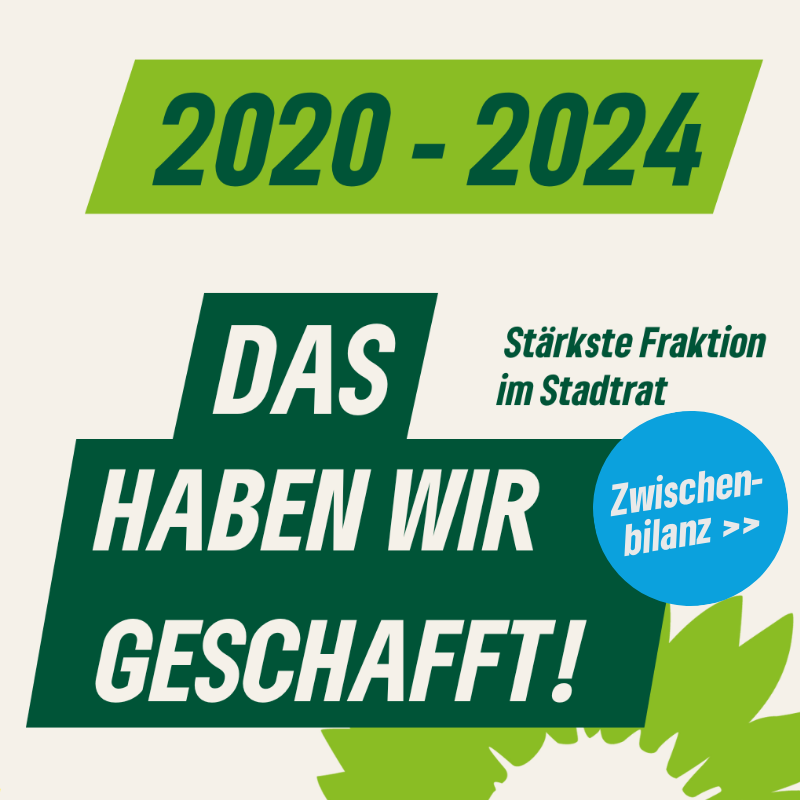 4 Jahre stärkste Fraktion im Stadtrat Würzburg: Das haben wir geschafft - eine Zwischenbilanz
