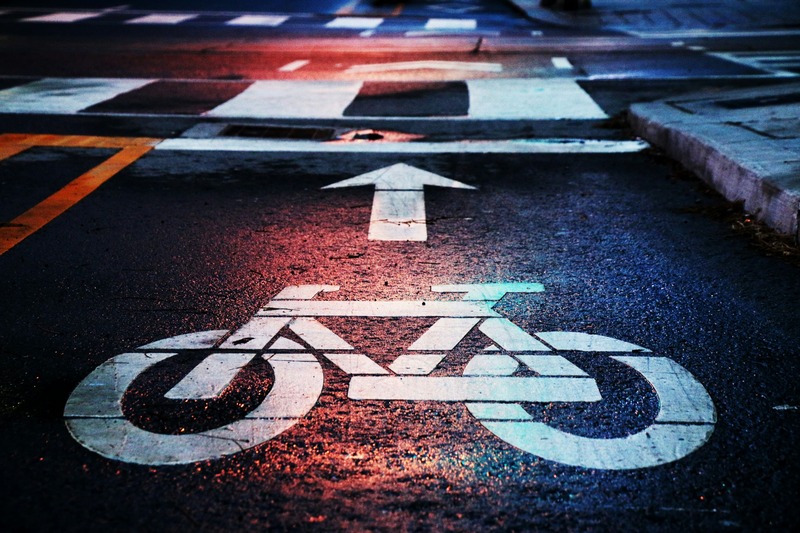 Symbol Radweg