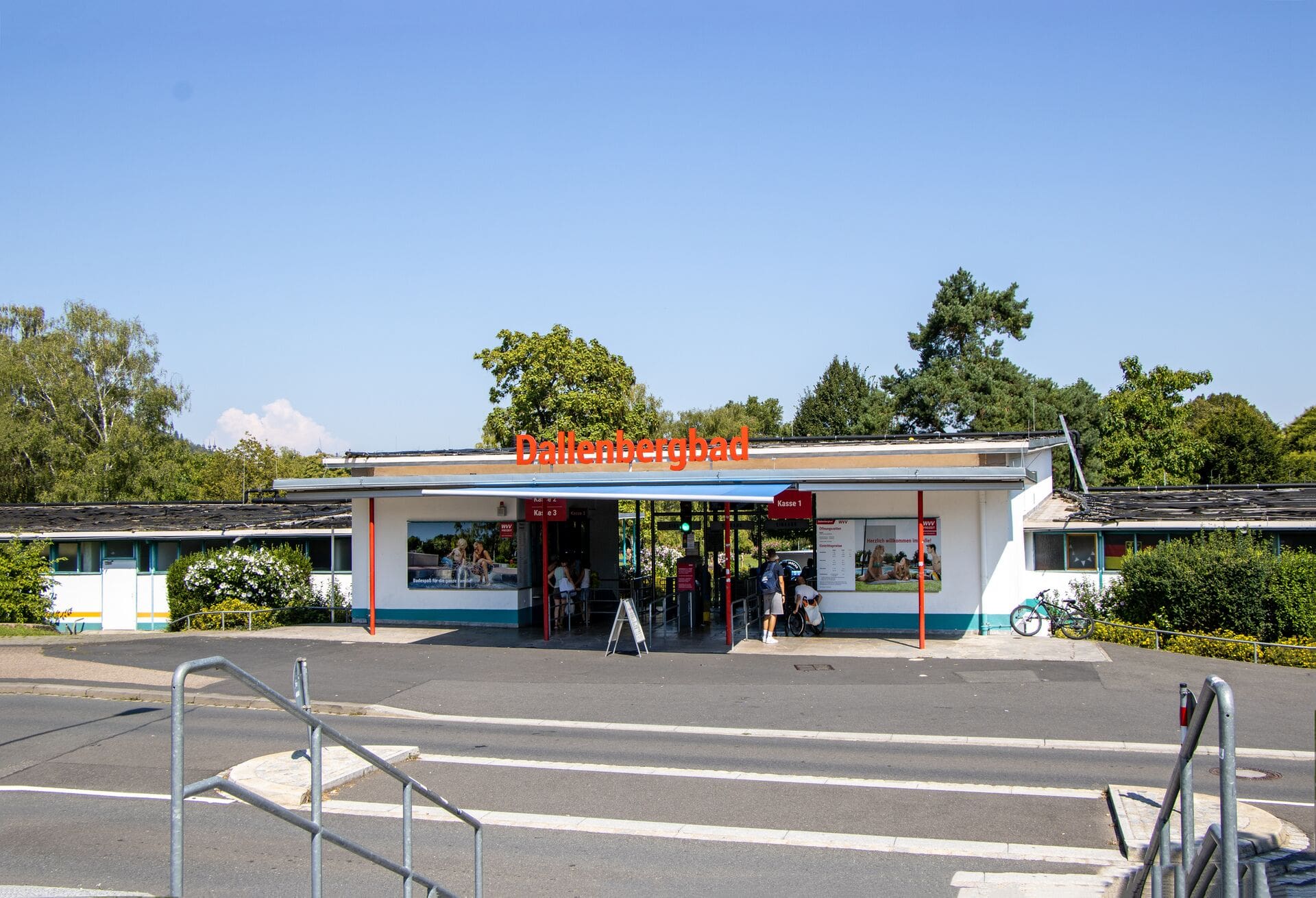 Eingang Dallenbergbad