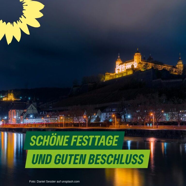 Die Grüne Stadtratsfraktion wünscht frohe Weihnachten