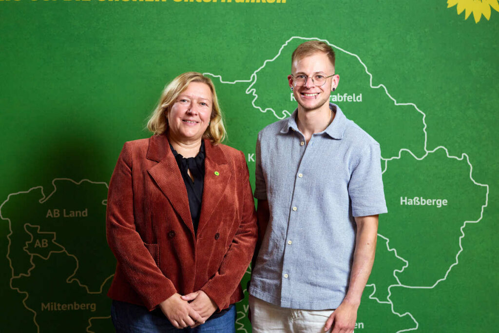 Grünes Spitzenduo: Sandra Vorlová und Konstantin Mack