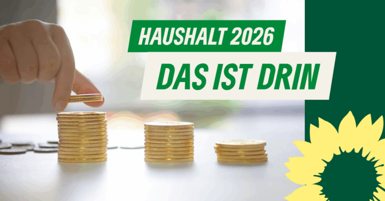 HAUSHALT 2026 – DAS IST DRIN!