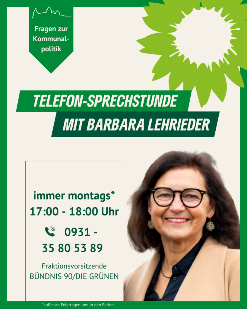 Telefonsprechstunde mit Barbara Lehrieder